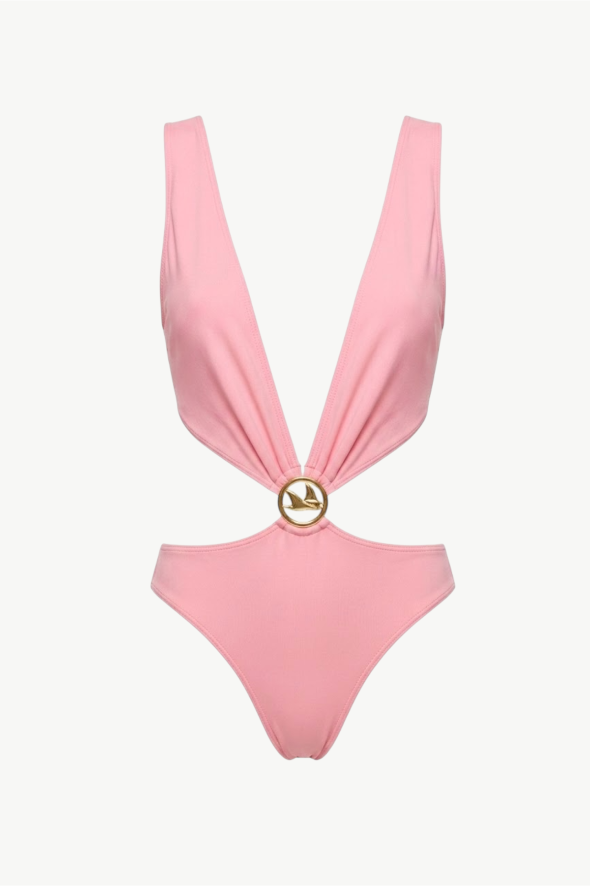 Maillot une pièce rose trikini luxe Italy Portugal bijoux sexy